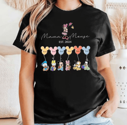 Personalized Minnie Mama Mouse png, Custom Name Kids Baby Mickey and Friends, Disney Mom png, Mother's Day png, Disney F