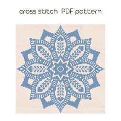 Ornament cross stitch, Geometric cross stitch pattern, PDF Pattern /139/
