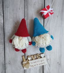 Christmas gnomes, Christmas gifts, Ready-made plush gnomes, stuffed toys, home decor toys, New Year decorations