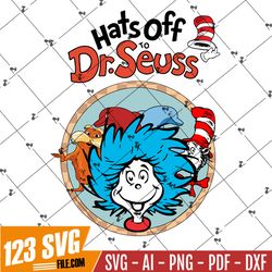 Dr. Suess Png, Hats of Suess Day, Sublimation Print, Teacher life png, Read across America, Dr. Seuss Day Png, Teacher p