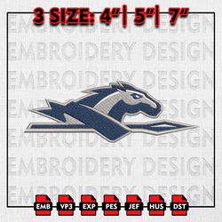 Longwood Lancers Embroidery files, NCAA D1 teams Embroidery Designs, NCAA Longwood, Machine Embroidery Pattern