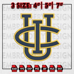UC Irvine Anteaters Embroidery files, NCAA D1 teams Embroidery Designs, UC Irvine Anteaters, Machine Embroidery Pattern