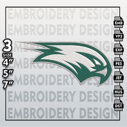 Wagner Seahawks Embroidery Designs, NCAA Logo Embroidery Files, NCAA Seahawks, Machine Embroidery Pattern