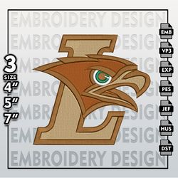 Lehigh Mountain Hawks Embroidery Designs, NCAA Logo Embroidery Files, NCAA Lehigh, Machine Embroidery Pattern