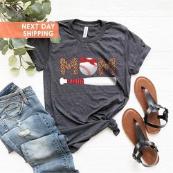 Baseball Mom Shirt, Baseball T-Shirt, Baseball Gift, Baseball Lover, Baseball Fan Shirt, Baseball Shirts, Sports Apparel