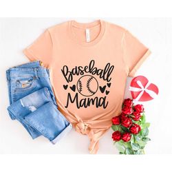 Baseball Mama, Baseball Mom Shirt, Baseball Shirts for Women , Baseball Tee, Sports Mom Shirt, Senior Mom Shirt, Basebal