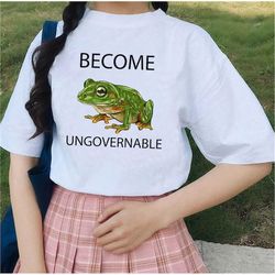 Become Ungovernable Shirt -funny shirt,funny tshirt,funny crewneck,graphic tees,graphic shirts,sarcastic tshirt,become u