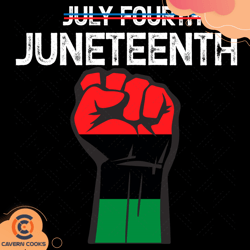 Juneteenth Fist American African Svg, Juneteenth S