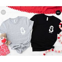 Sloth Pocket Shirt, Personalized Gifts for Her, Custom Sloth Pocket Tees, Graphic Tees for Women, Cute Animal T Shirt, C