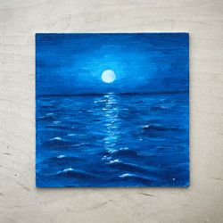 Seascape Acrylic Painting Original Ocean Art