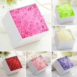 Crinkle Shredded Paper Gift Box