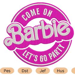 Barbie Embroidery Design- Digital Embroidery File