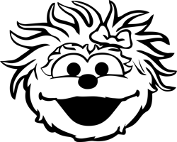 Sesame Monsters Svg, Red Monster Svg, Monster Friends Svg, Characters SVG, Cut files for Cricut, clipart, svg file