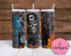 Carolina Panthers Football Sublimation tumbler wraps 20oz and 30oz included PNG