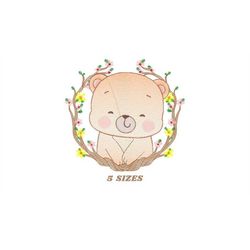 Bear embroidery designs - Baby boy embroidery design machine embroidery pattern - cute teddy bear embroidery file - inst