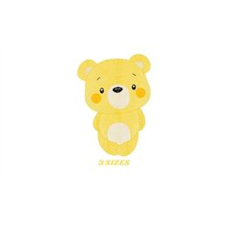 Bear embroidery designs - Teddy embroidery design machine embroidery pattern - Baby Boy embroidery file - instant  digit