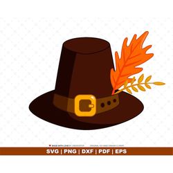 Thanksgiving Hat SVG | Thanksgiving Hat, SVG PNG eps dxf pdf, Thanksgiving Dinner, Thanksgiving Hat, Cut outs and Clipar