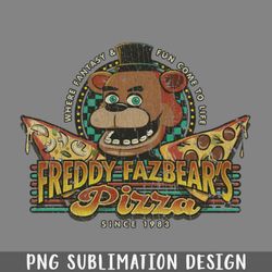 Freddy Fazbears Pizza 1983 PNG Download
