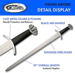 handmade replica sword Metal guard and pommel with leather sheath Christmas Gift, New Year Gift, Anniversary GiftS3