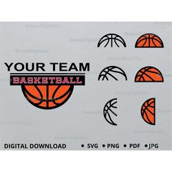 Basketball SVG Bundle, diy Basketball Team Shirt Design, Basketball Mom, Basketball Shirt svg, Sports, Cut File, Basketb