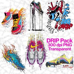 Drip Pack -Sneaker Swoosh Drip Sports Brand
