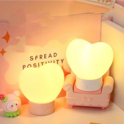 New Creative Love Night Light Usb In-line Bedside Atmosphere Decoration