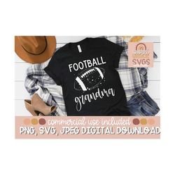 Football Grandma Svg, Game Day SVG Cut Files, Shirt SVG, Football Sublimation, Pngs, Cricut