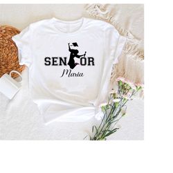 Custom Senior 2023 T-Shirt,Senior 2023 Shirt,Graduation Gifts For Him For Her,Class Of 2023 Shirt,Personalized Senior Gi