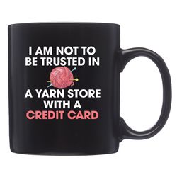 Yarn Mug, Yarn Gift, Knitting Mug
