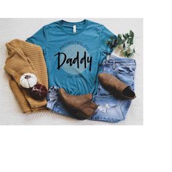 Promoted To Daddy Est. 2023 Shirt, Baby Announcement Tee, Family Gift, Gift For Dad, Baby Announcement Gift, New Dad Tee