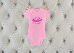 Barbie Infant Fine Jersey Bodysuit - Barbie Gift, Barbie Top, Barbie Bodysuit, Barbie Shower, Barbie Clothes, Infant Clo