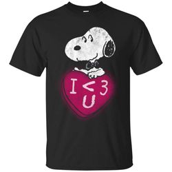 Peanuts Snoopy Heart Love Candy T-shirt