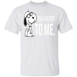 Peanuts Snoopy Talk Nerdy To Me T-Shirt