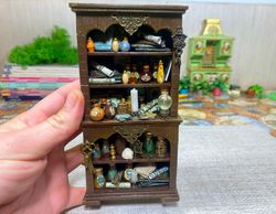 Tutorial. Buffet for a witch. Dollhouse miniature. Furniture for dolls.