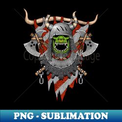 Orc Totem - Decorative Sublimation PNG File - Perfect for Sublimation Art