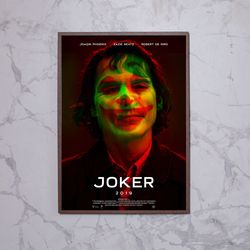 Joker Movie Poster 2023 FilmJoker Room Decor Wall ArtPoster GiftCanvas prints.jpg
