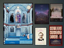 The Grand Budapest Hotel Movie Poster 2023 FilmDune Room Decor Wall ArtPoster GiftCanvas prints.jpg