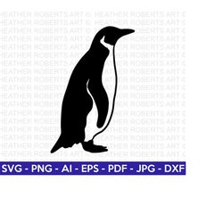 Penguin SVG, Penguins, Penguin Lover, North Pole SVG, Bird SVG, Penguin Clipart, Penguin Silhouette, Cut File for Cricut