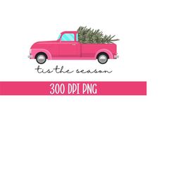 Tis The Season Png, Commercial Use, Christmas Png, Trendy Pink Christmas Png, Cute Holiday Png,  Sublimation, Digital Do