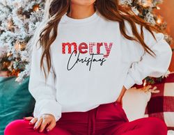 Merry Christmas Sweatshirt, Christmas Sweatshirt, holiday Sweatshirt, Gift Idea, Sweater gift, Christmas Gifts for her,