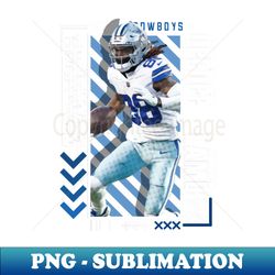 CeeDee Lamb Football Paper Poster Cowboys 9 - PNG Sublimation Digital Download - Perfect for Personalization