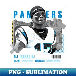 DJ Chark Jr Football Paper Poster Panthers 10 - Artistic Sublimation Digital File - Add a Festive Touch to Every Day