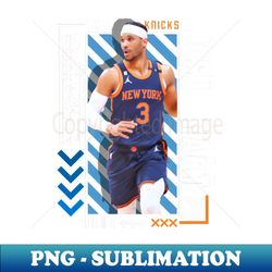 Josh Hart basketball Paper Poster Knicks 9 - Artistic Sublimation Digital File - Perfect for Sublimation Art