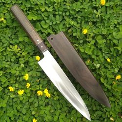 Saw blade Japanese knife handmade