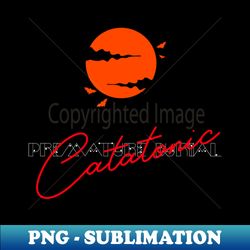Premature Burial - Decorative Sublimation PNG File - Capture Imagination with Every Detail