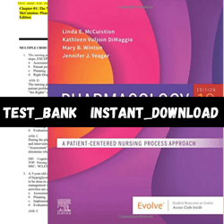 Test Bank for Pharmacology A Patient Centered Nursing Process Approach 10th Edition By Linda PDF | Instant Download | Al