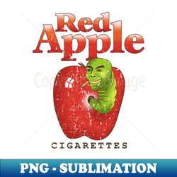 Red Apple Cigarettes - Tarantino Brand - Unique Sublimation PNG Download - Boost Your Success with this Inspirational PNG Download