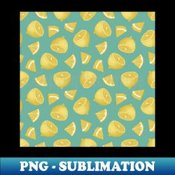 Zesty Lime Fruit Pattern - Refreshing Summer Design - Sublimation-Ready PNG File - Defying the Norms