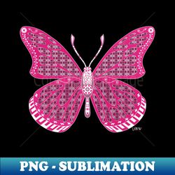 magic dust butterfly ecopop kawaii bug in mexican patterns - Instant Sublimation Digital Download - Unlock Vibrant Sublimation Designs