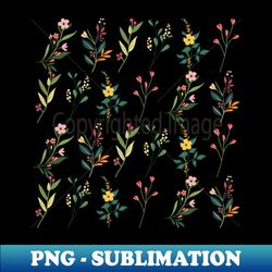 Floral Abstraction A Captivating and Contemporary Flower Pattern Illustration - PNG Sublimation Digital Download - Perfect for Sublimation Art